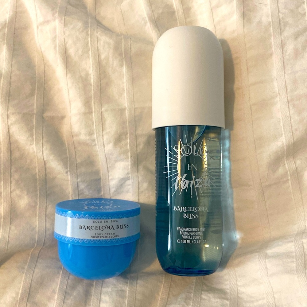 Solo en Ibiza Barcelona Bliss Body Mist and Body Butter Travel Set Scent 76